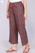 Cambric Cotton Printed Pants With Elasticated Waist Band