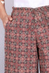 Cambric Cotton Printed Pants With Elasticated Waist Band