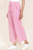 Cambric Cotton Palazzo Pants With Block Print