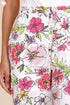 Cambric Cotton Palazzo Pants In Floral Print