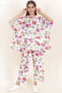 Cambric Cotton Palazzo Pants In Floral Print
