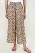 Cambric Cotton Palazzo Pants In Block Print