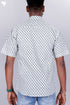 Slim Fit Cambric Cotton Men’s Half Sleeved Shirt In Floral Print