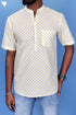 Slim Fit Cambric Cotton Men’s Half Sleeved Shirt In Graphic Print