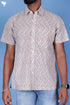 Regular Fit Cambric Cotton Men’s Half Sleeved Shirt In Floral Print