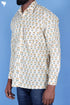 Regular Fit Cotton Men’s Full Sleeved Shirt In Block Print