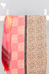 Terry Voile Dress Material With Chiffon Dupatta in Graphic Block Print