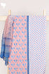 Cambric Cotton Dress Material With Kota Dupatta In Floral Block Print