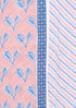 Cambric Cotton Dress Material With Kota Dupatta In Floral Block Print