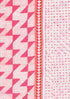 Cambric Cotton Dress Material With Kota Doria Dupatta In Geometric Block Print