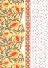 Bizzy Lizzy Dress Material With Kota Doria Dupatta in Pomegranate Block Print