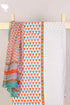 Bizzy Lizzy Dress Material With Kota Doria Dupatta in Floral Block Print