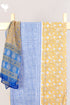 Bizzy Lizzy Dress Material With Kota Doria Dupatta in Graphic Block Print