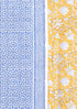 Bizzy Lizzy Dress Material With Kota Doria Dupatta in Graphic Block Print