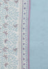 Chanderi Silk Dress Material With Dupatta In Floral Block Print