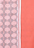 Chanderi Silk Dress Material With Dupatta In Traditional Block Print