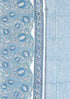 Chanderi Silk Dress Material With Dupatta In Floral Block Print