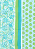 Cambric Cotton Dress Material With Chiffon Dupatta in Floral Block Print