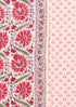 Bizzy Lizzy Fabric With Kota Doria Dupatta in Floral Block Print