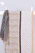 Chanderi Silk Dress Material With Dupatta In Floral Block Print
