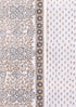 Chanderi Silk Dress Material With Dupatta In Floral Block Print