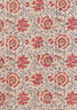 Terry Voile And Kota Doria Dupatta Two Piece Dress Material in Block Print
