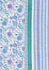Cambric Cotton Two Piece Dress Material in Floral Print