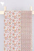 Cambric Cotton Two Piece Dress Material in FloralBlock Print