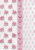 Chanderi Silk Dress Material With Dupatta In Floral Block Print