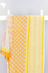 Chanderi Silk Dress Material With Dupatta in Geometric Block Print