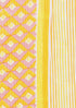 Chanderi Silk Dress Material With Dupatta in Geometric Block Print