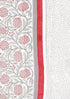 Chanderi Silk Dress Material With Dupatta In Floral Block Print