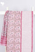 Chanderi Silk Dress Material With Dupatta In Floral Block Print