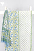 Chanderi Silk Dress Material With Dupatta In Floral Block Print