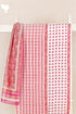 Chanderi Silk Dress Material With Dupatta In Floral Block Print