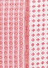 Chanderi Silk Dress Material With Dupatta In Floral Block Print