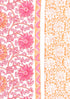 Bizzy Lizzy Dress Material With Chiffon Dupatta In Floral Block Print
