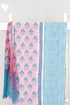 Cambric Cotton Dress Material With Chiffon Dupatta in Block Print