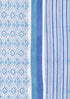 Cambric Cotton Dress Material With Chiffon Dupatta in Block Print