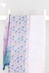 Cambric Cotton Dress Material With Chiffon Dupatta in Floral Block Print