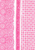 Cambric Cotton Dress Material With Mulmul Dupatta In Graphic Block Print