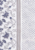 Cambric Cotton Dress Material With Mulmul Dupatta In Floral Block Print