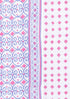 Cambric Cotton Dress Material With Mulmul Dupatta In Geomeric Block Print