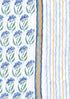 Cambric Cotton Dress Material With Kota Dupatta In Floral Block Print