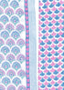 Cambric Cotton Dress Material With Kota Dupatta In Floral Block Print
