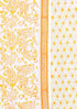 Cambric Cotton Dress Material With Kota Dupatta In Paisley Block Print