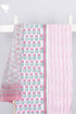 Cambric Cotton Dress Material With Kota Dupatta In Floral Block Print