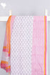 Cambric Cotton Dress Material With Kota Dupatta In Graphic Block Print
