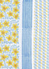 Cambric Cotton Dress Material With Kota Dupatta In Floral Block Print
