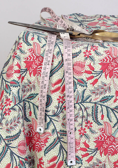 Cambric Cotton In Floral Print